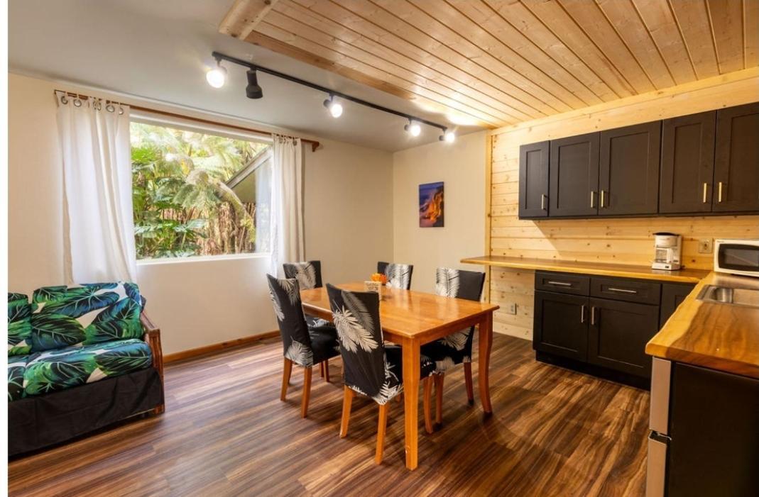 Halema'Uma'U- Hale Kumu La'Au Villa Volcano Luaran gambar